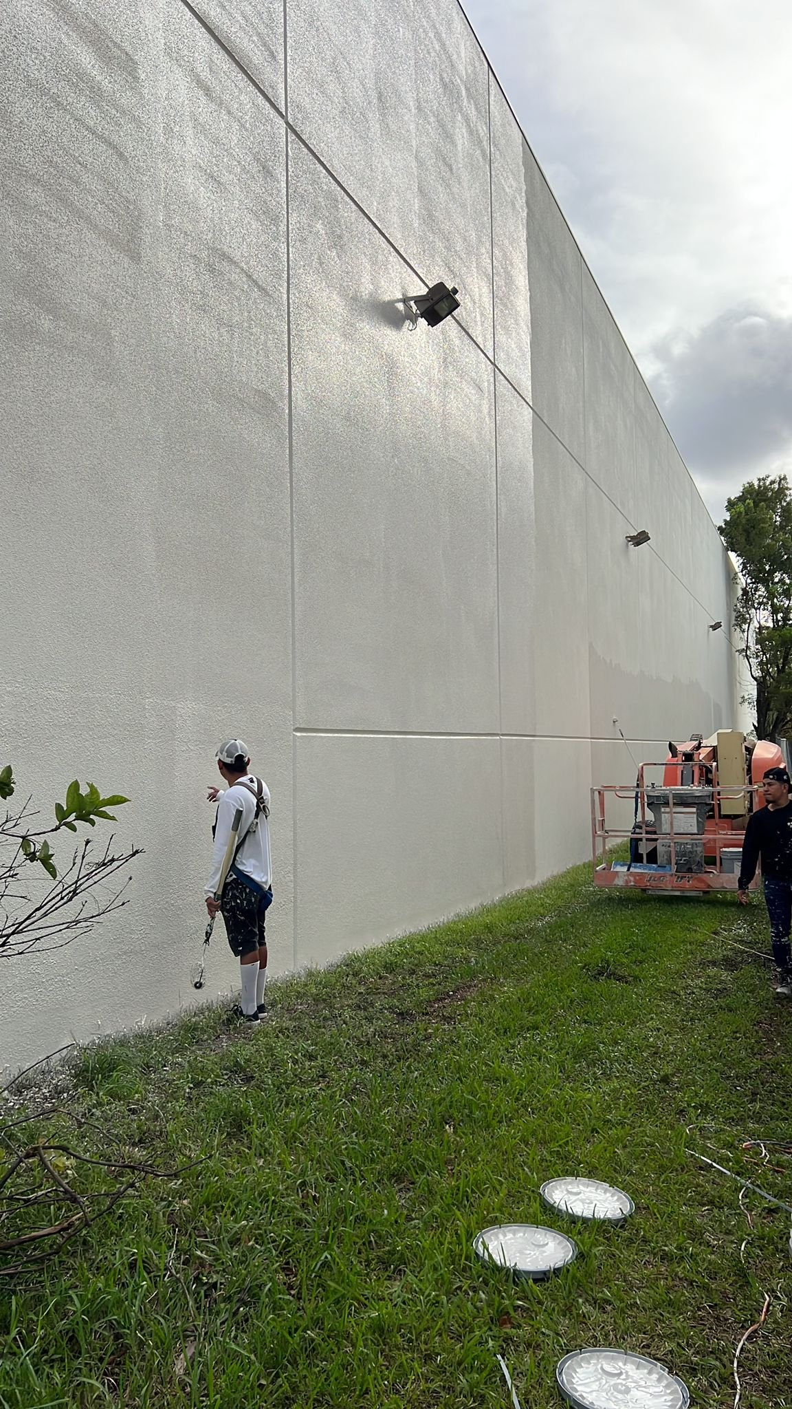 Fence Stucco project 4